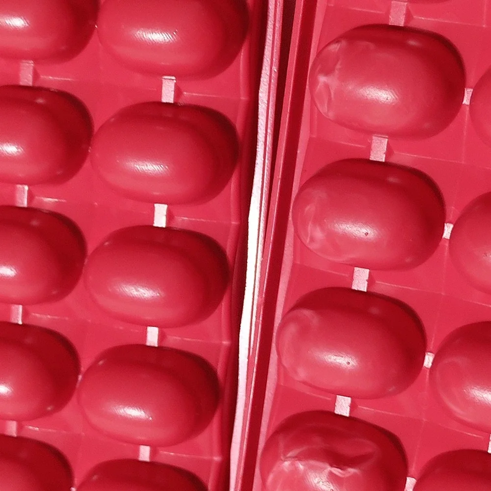 Set of 2 Jell-O Beans Jigglers Gelatin Molds Trays - Imperfect